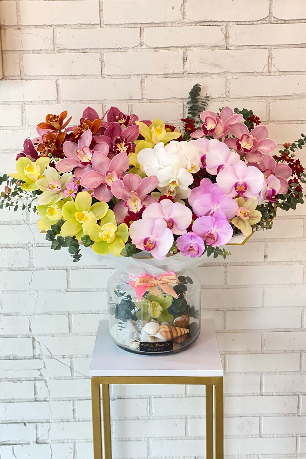 سایز بزرگ ۶۵ سانت تمام ارکیده نلی